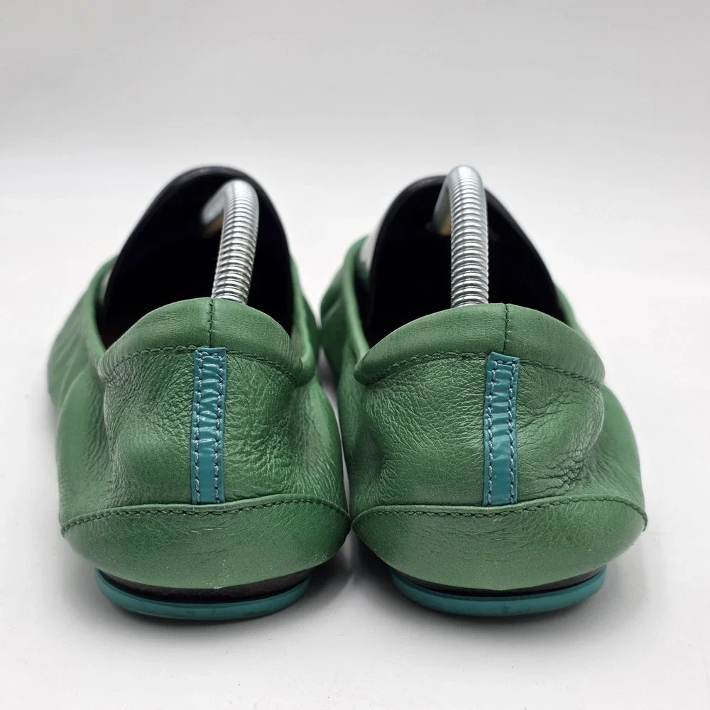 Tieks By Gavrieli Ballet Flats US 9 Clover Green Foldable Chic Comfortable